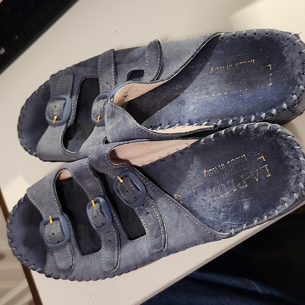 LaPlume Slip On Sandals European Size 41